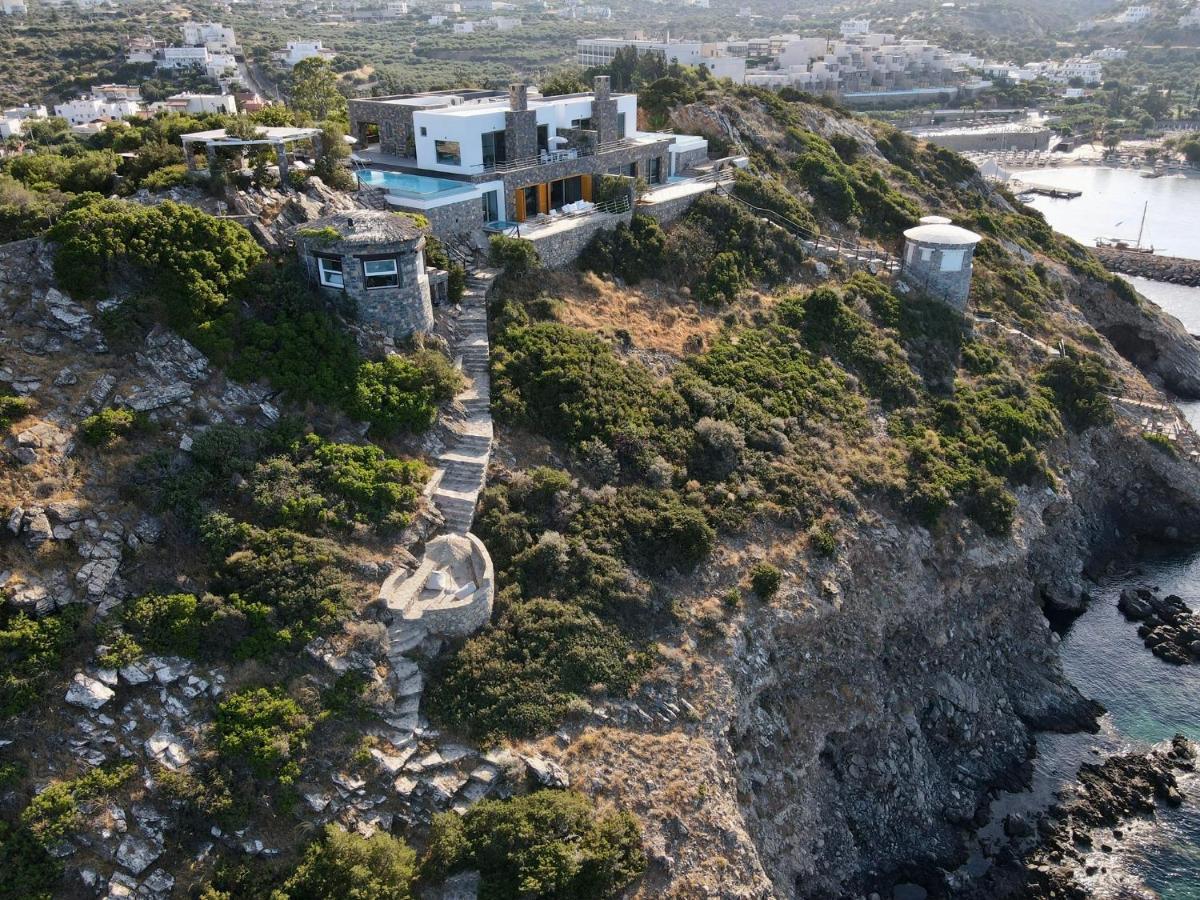 Villa Aiolos: Above The Sea, Within Agios Nikolaos Exterior foto