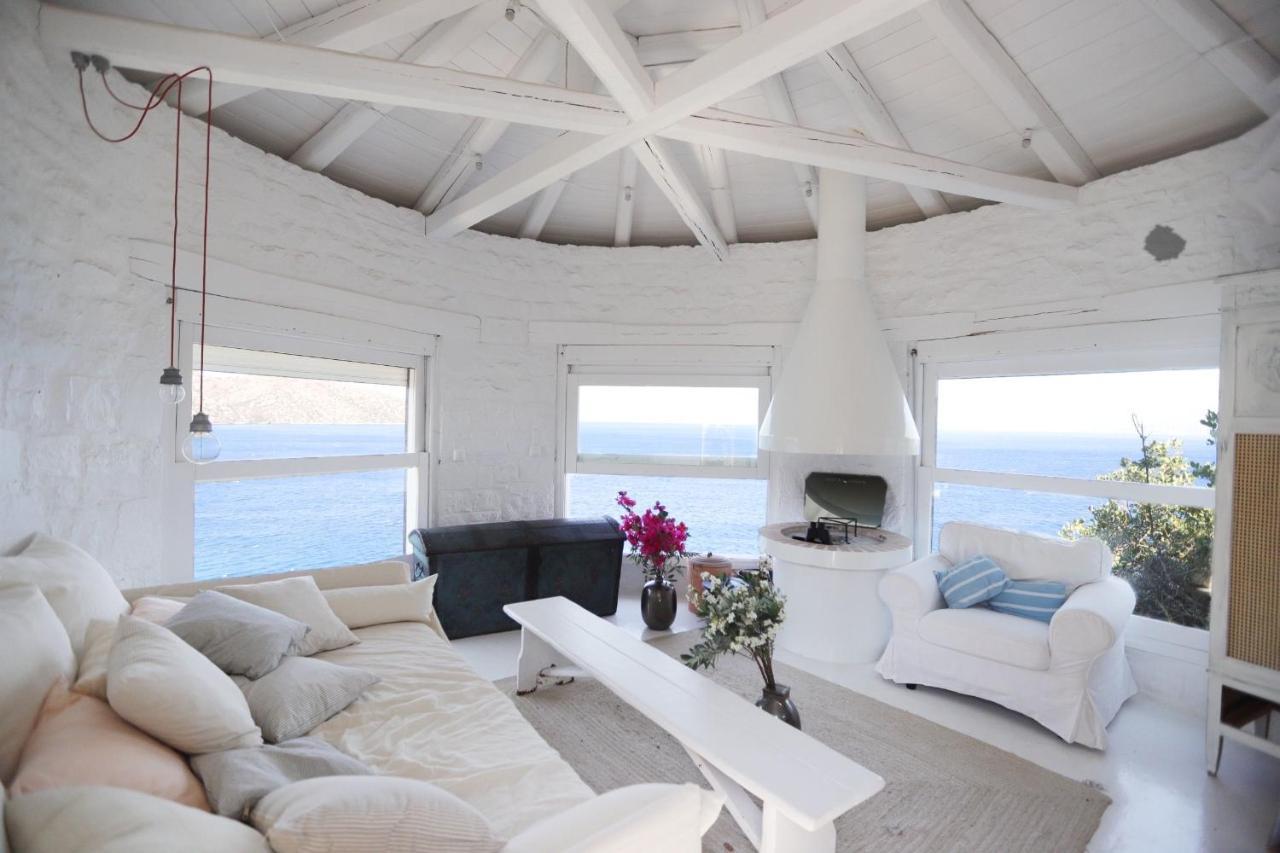 Villa Aiolos: Above The Sea, Within Agios Nikolaos Exterior foto