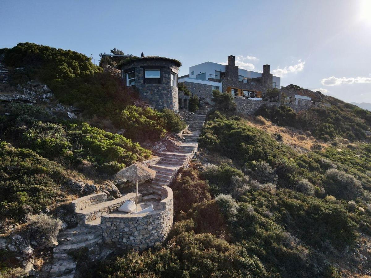 Villa Aiolos: Above The Sea, Within Agios Nikolaos Exterior foto