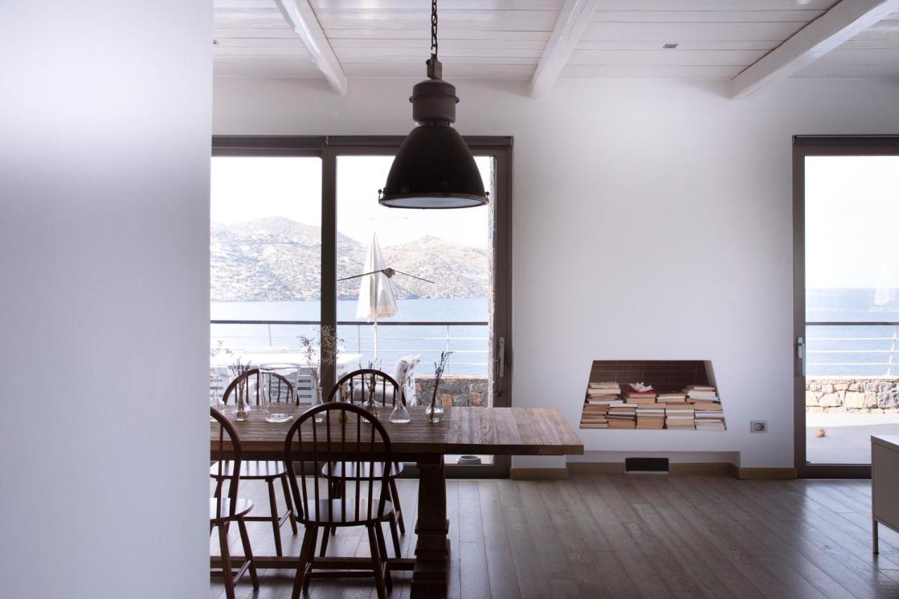 Villa Aiolos: Above The Sea, Within Agios Nikolaos Exterior foto