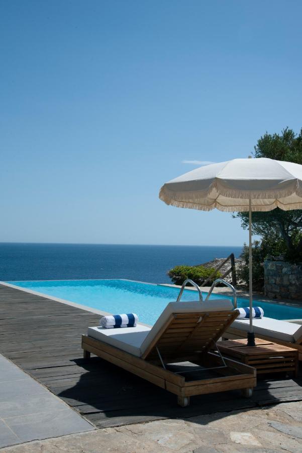 Villa Aiolos: Above The Sea, Within Agios Nikolaos Exterior foto