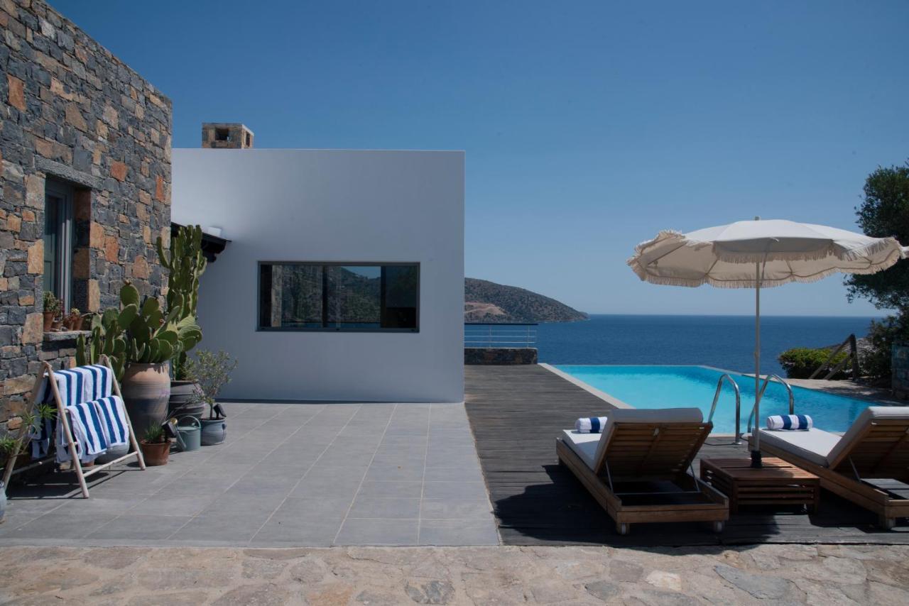 Villa Aiolos: Above The Sea, Within Agios Nikolaos Exterior foto