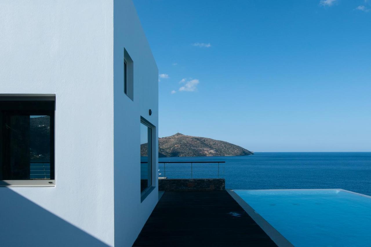 Villa Aiolos: Above The Sea, Within Agios Nikolaos Exterior foto