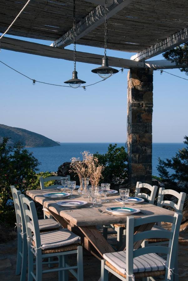 Villa Aiolos: Above The Sea, Within Agios Nikolaos Exterior foto
