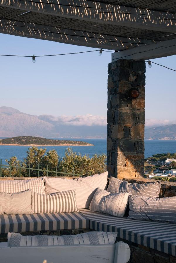 Villa Aiolos: Above The Sea, Within Agios Nikolaos Exterior foto